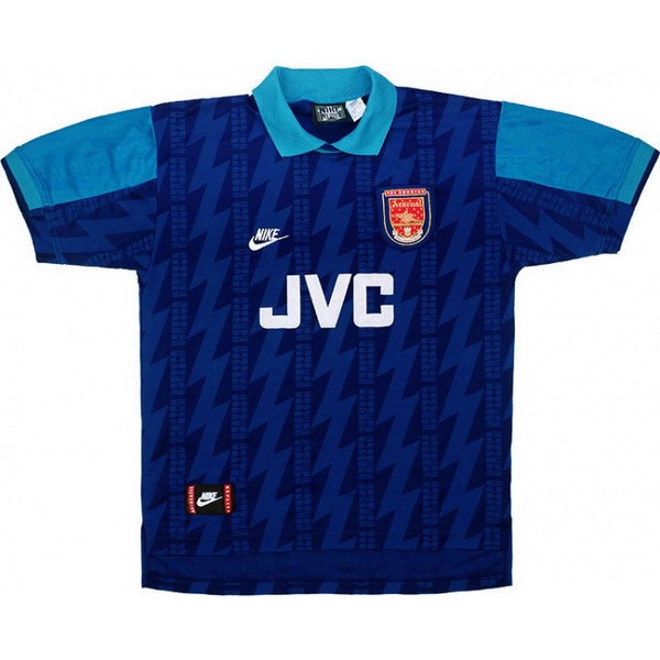 Camiseta Arsenal Replica Segunda Ropa Retro 1994 1995 Azul